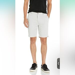 Ag Adriano Goldschmied White High Rise Chino Shorts Men's Size 36R